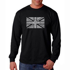 L.A. Pop Art NWT Union jack long sleeve‎ shirt